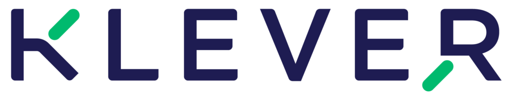 klever black logo